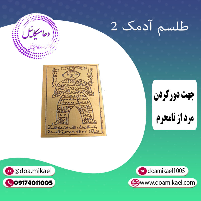 لوح فلزی آدمک 2 - تصویر 1