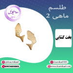 لوح فلزی ماهی 2